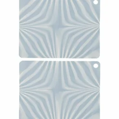Zebura kuvertbrikke, clay/hvit, 2 stk